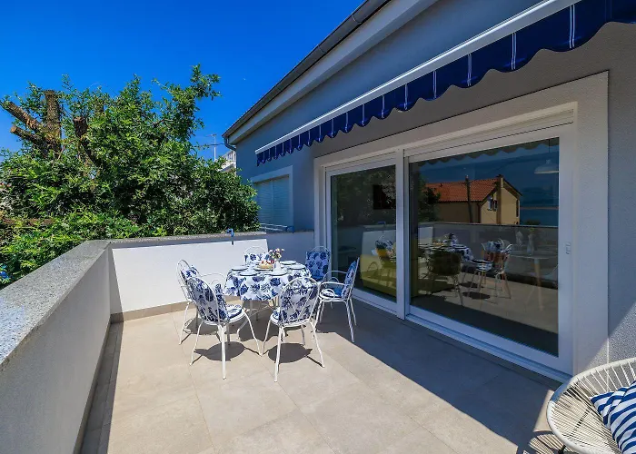 Strandnahe Mit Meerblick, 2 Bikes, Beheiztem Privatpool - Nur 300 Meter Zum Сasa de vacaciones *
