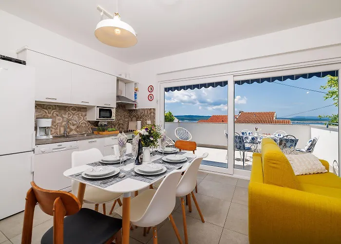 Nyaraló Strandnahe Mit Meerblick, 2 Bikes, Beheiztem Privatpool - Nur 300 Meter Zum *