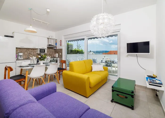 Nyaraló Strandnahe Mit Meerblick, 2 Bikes, Beheiztem Privatpool - Nur 300 Meter Zum