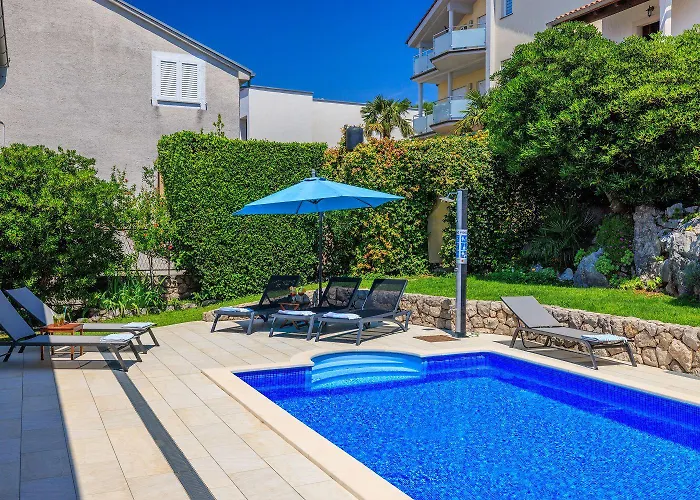 Nyaraló Strandnahe Mit Meerblick, 2 Bikes, Beheiztem Privatpool - Nur 300 Meter Zum